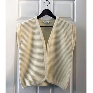 Tunnel Knit Vintage Vest